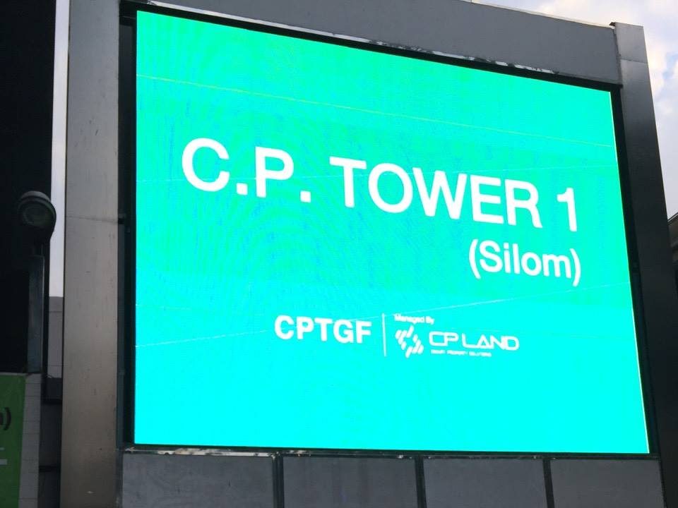 cp tower silom จอled 02