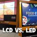 ความแตกต่างของ LED และ LCD
